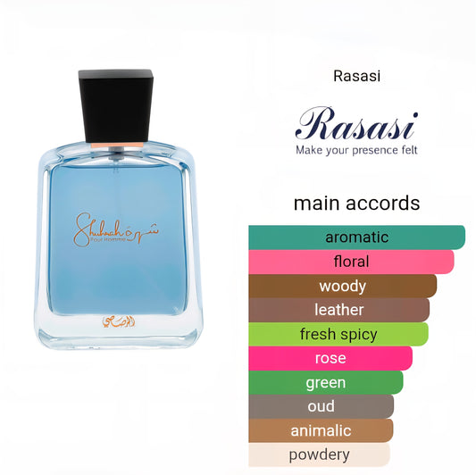 Rasasi Shuhrah Pour Homme – Eau de Parfum 90ml (For Men)